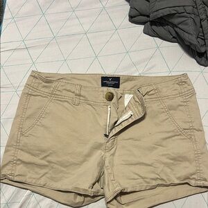 American Eagle Outfitters Women's Beige Cargo Shorts